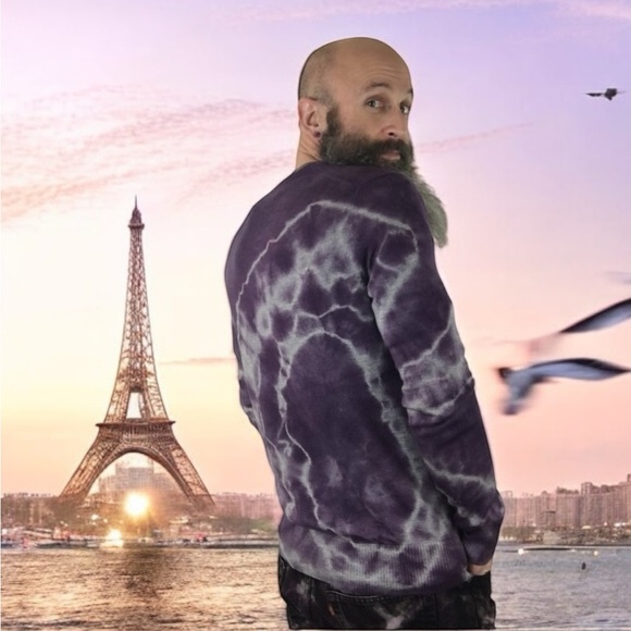 Good Treasures Custom Banana Republic V Neck Extra Fine Merino Wool Sweater  L - Picture 8 of 9